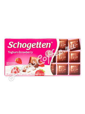 Шоколад Schogetten Yoghurt-Strawberry 100 гр