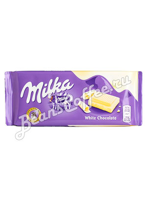 Шоколад Milka белый шоколад 100 гр