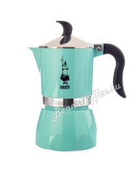 Гейзерная кофеварка Bialetti Fiametta Green на 3 чашки (7133)